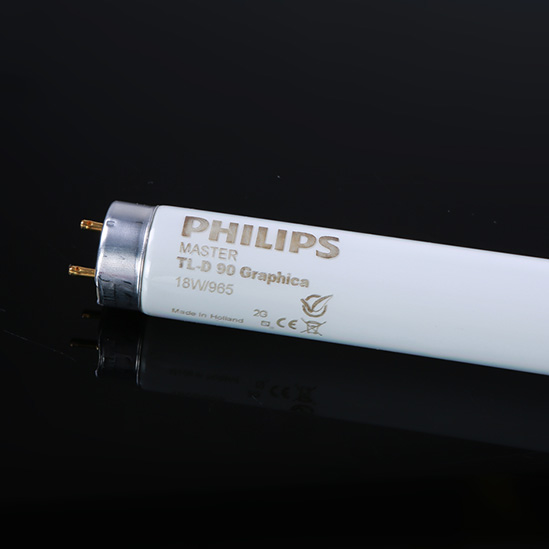 D65繪圖燈管Philips MASTER TL-D 90 Graphica 18W/965